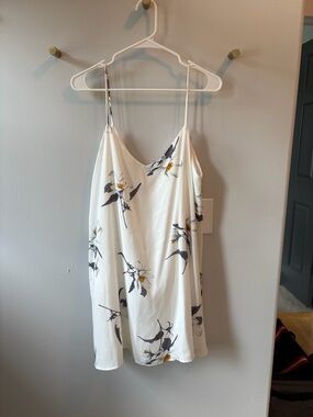 Rokoko by Dazz Floral Satin Cami Tank Slip Dress – Size M